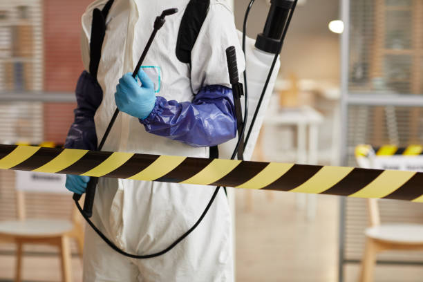 Professional Infectious Disease Decontamination technician working in Arlington, OH